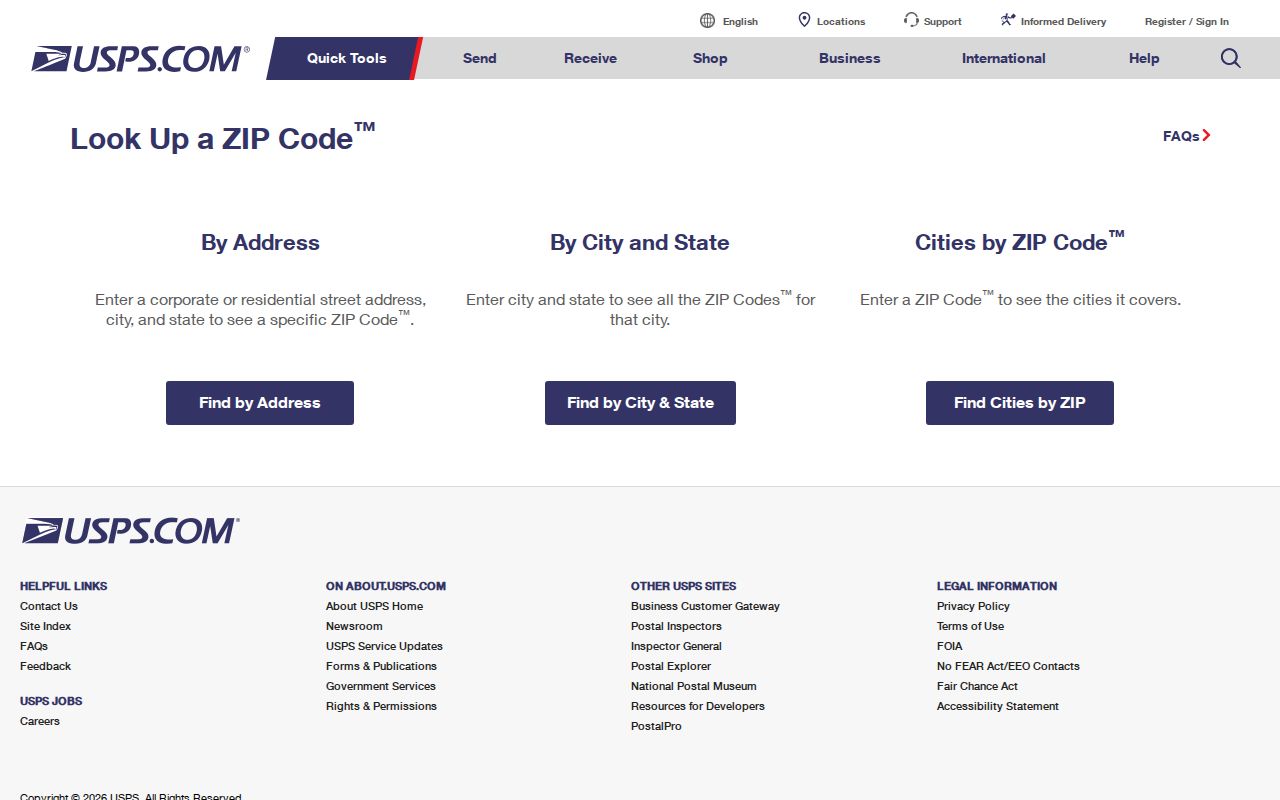 USPS address lookup for checking a Bonita Springs ZIP code